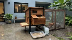 Cómo diseñar un gallinero práctico y seguro: medidas clave para que sea fácil de limpiar