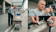 Stickers viejos en tu maleta: por qué conviene quitarlos antes de volar