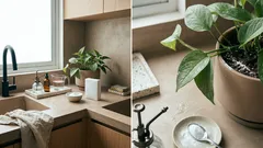 Cómo usar bicarbonato en plantas de interior para frenar hongos: mezcla sencilla y cuidados para no maltratar las hojas