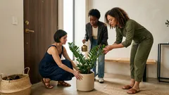 Dónde poner la zamioculca (planta ZZ) en la entrada y cómo cuidarla para que se vea (y se sienta) bien